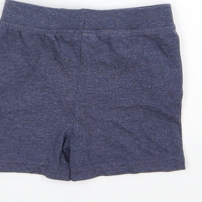 F&F Boys Blue  Jersey Cropped Trousers Size 12-18 Months