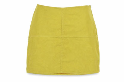 Womens UK Size 10 Atmosphere A-Line Velour Skirt