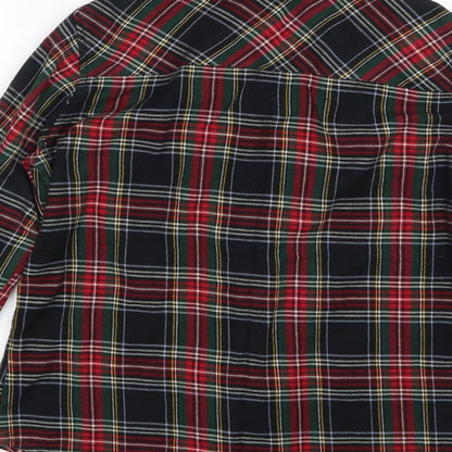 Topshop Womens Multicoloured Striped Woven  Button-Up Size 6