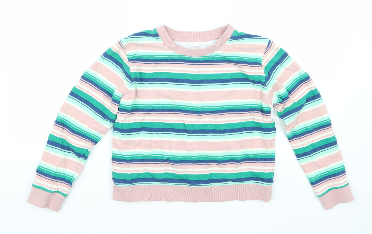 Gymboree Girls Pink Striped  Pullover Jumper Size 10 Years