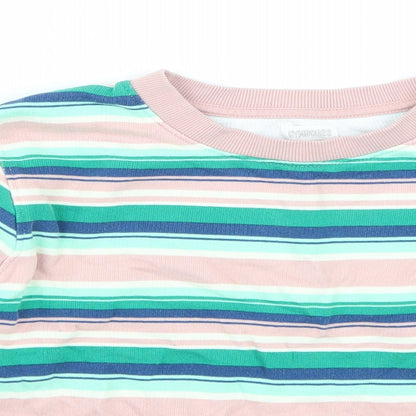 Gymboree Girls Pink Striped  Pullover Jumper Size 10 Years