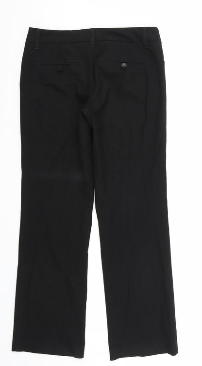 Espirit Womens Black  Rayon Trousers  Size 10 L30 in