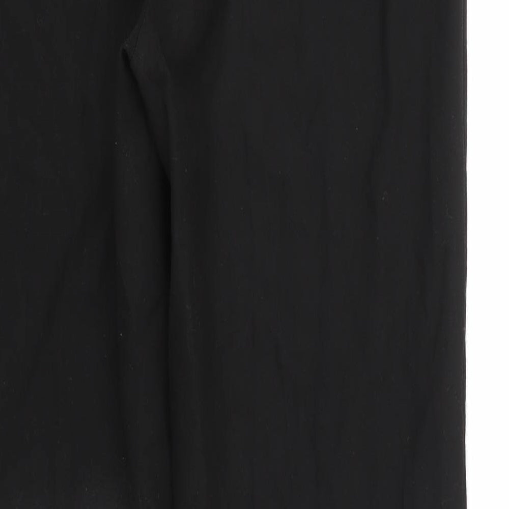 Espirit Womens Black  Rayon Trousers  Size 10 L30 in