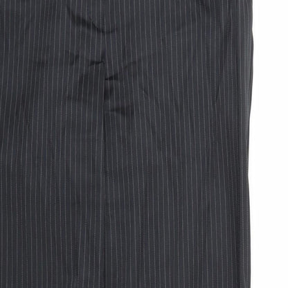 Womens UK Size 8 MNG Regular Fit  Black Trousers
