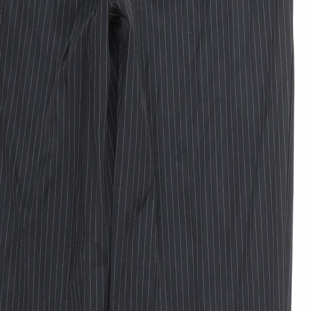 Womens UK Size 8 MNG Regular Fit  Black Trousers