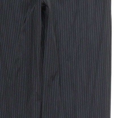 Womens UK Size 8 MNG Regular Fit  Black Trousers
