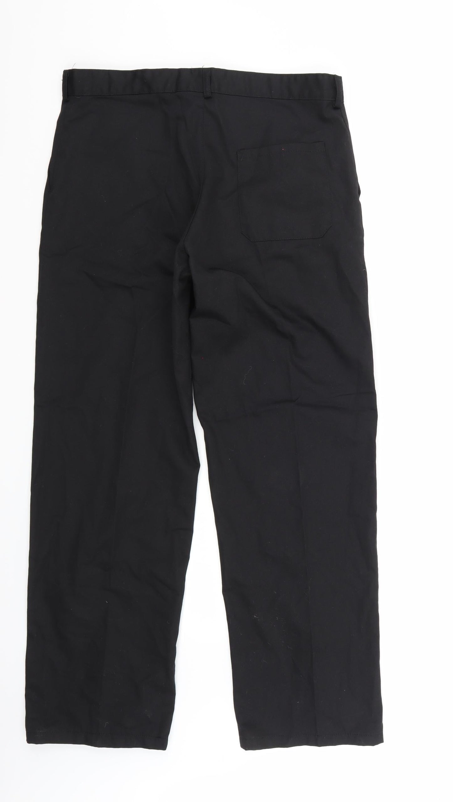 Wearwells Womens Black   Trousers  Size 16 L31 in