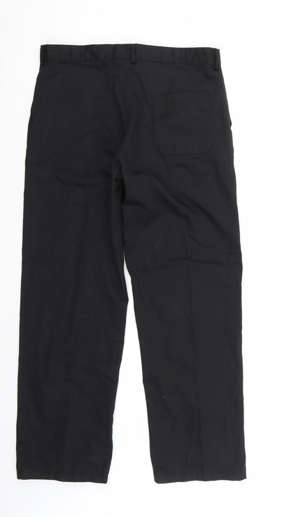 Wearwells Womens Black   Trousers  Size 16 L31 in