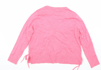 Dorothy Perkins Womens Pink   Pullover Jumper Size 12