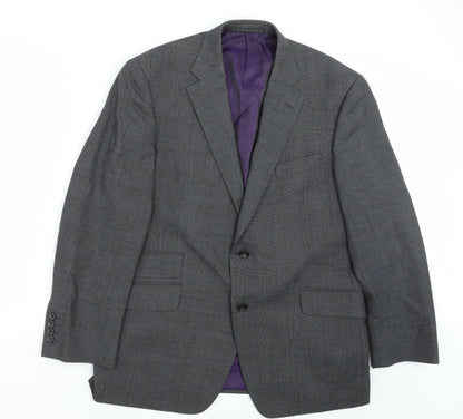 Mens UK Size 42 Marks and Spencer Regular Grey Suit Jacket
