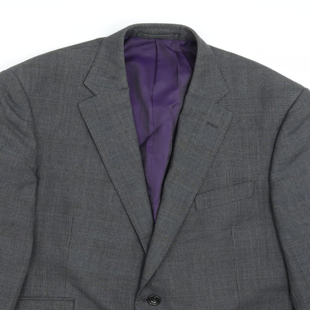 Mens UK Size 42 Marks and Spencer Regular Grey Suit Jacket