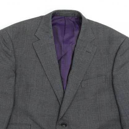 Mens UK Size 42 Marks and Spencer Regular Grey Suit Jacket