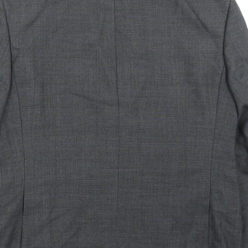 Mens UK Size 42 Marks and Spencer Regular Grey Suit Jacket