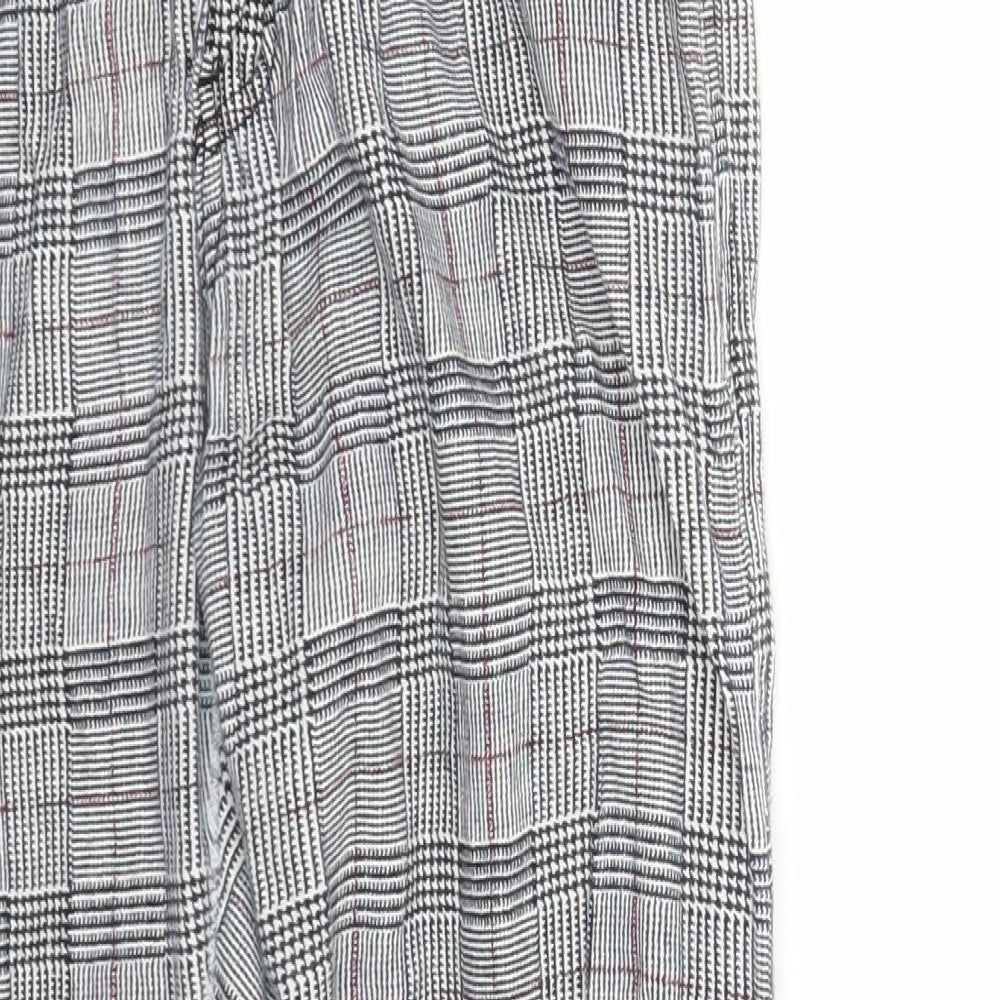 Womens UK Size 8 Preworn Regular Fit  Grey Trousers