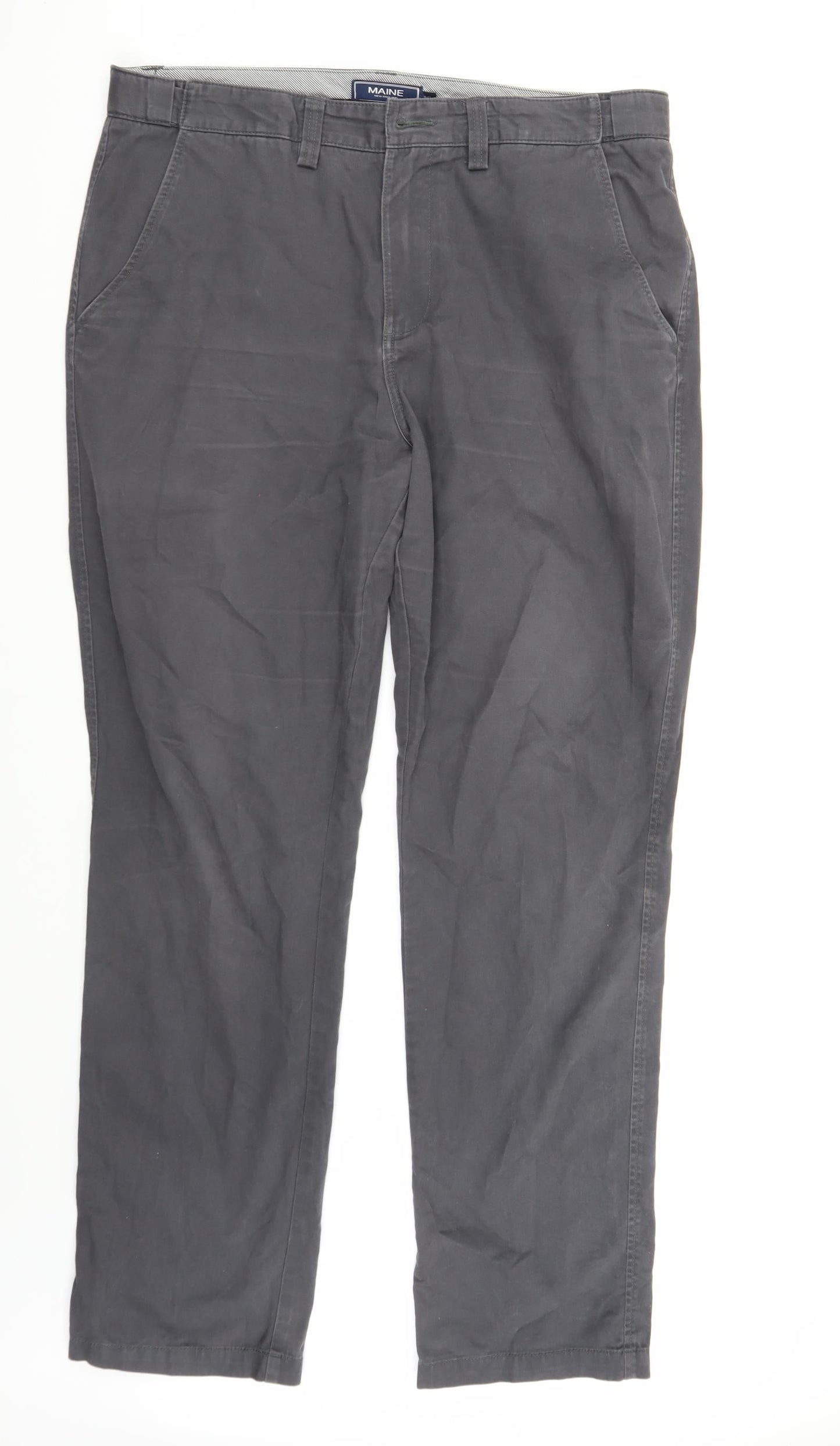 Womens UK Size 36 Maine Regular Fit  Grey Trousers