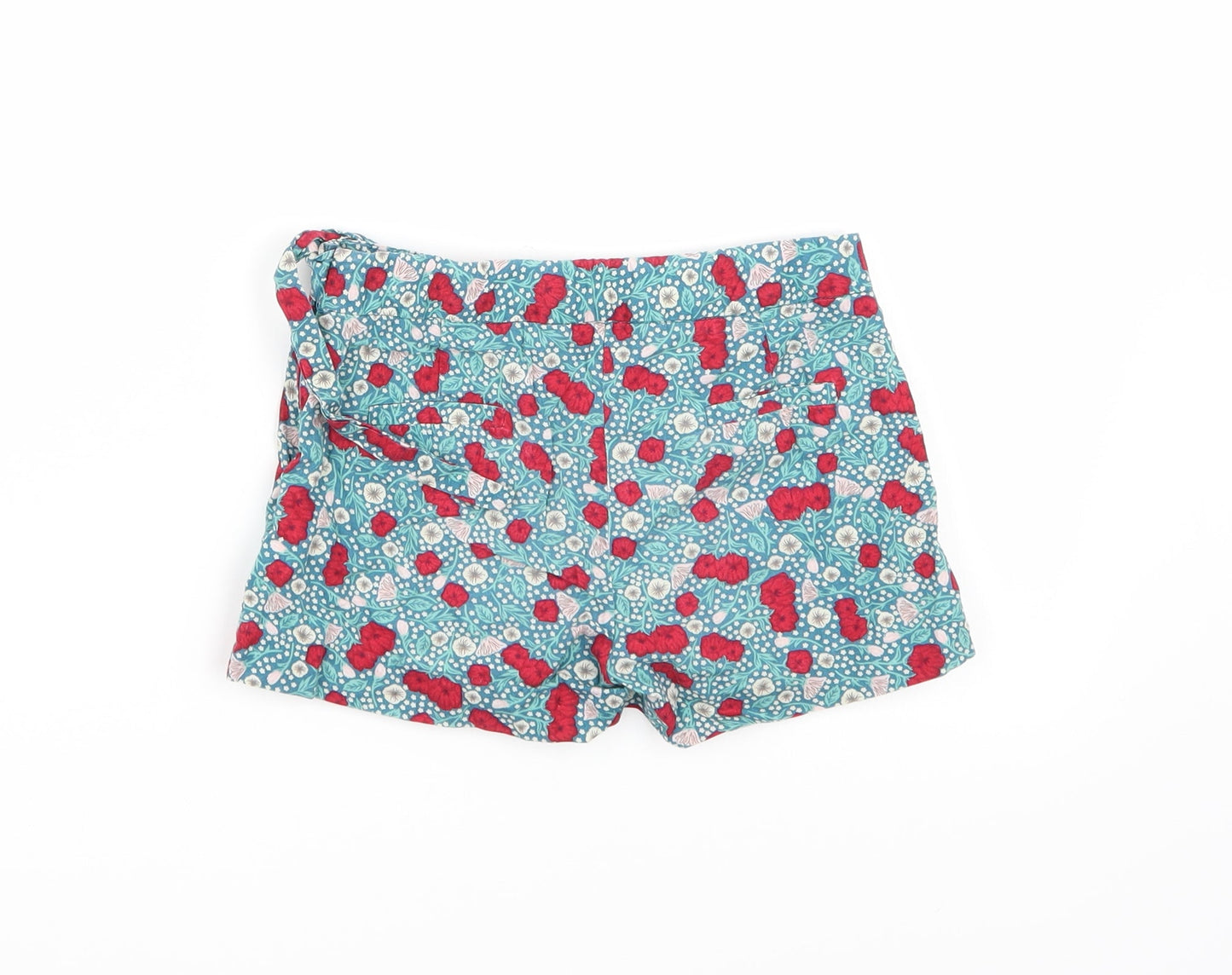 Palomino Girls Green Floral  Bermuda Shorts Size 6 Years
