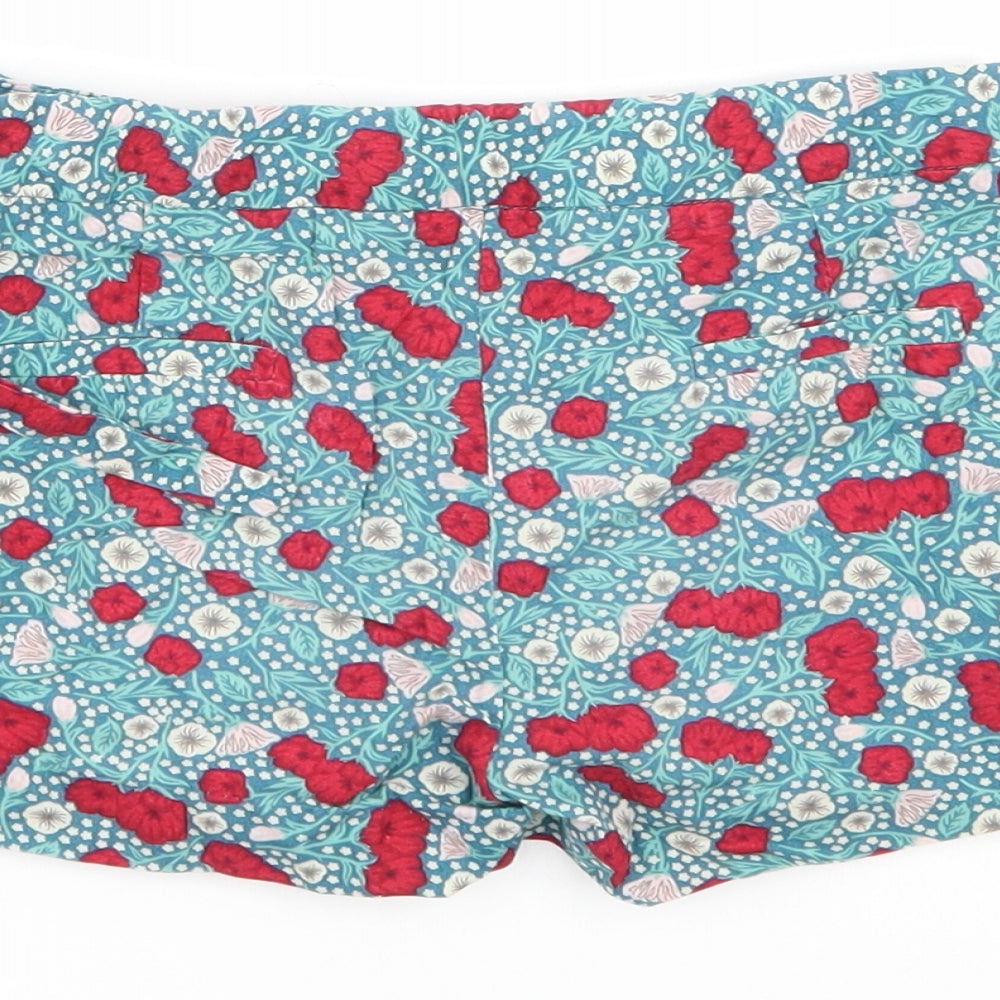 Palomino Girls Green Floral  Bermuda Shorts Size 6 Years