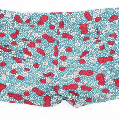 Palomino Girls Green Floral  Bermuda Shorts Size 6 Years