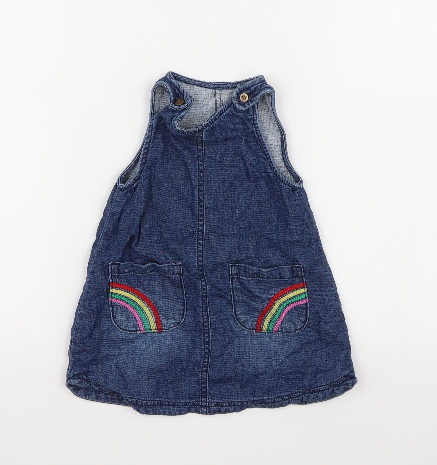 Mini Club Girls Blue   A-Line  Size 9-12 Months