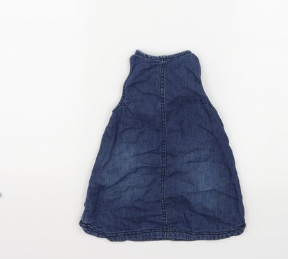 Mini Club Girls Blue   A-Line  Size 9-12 Months