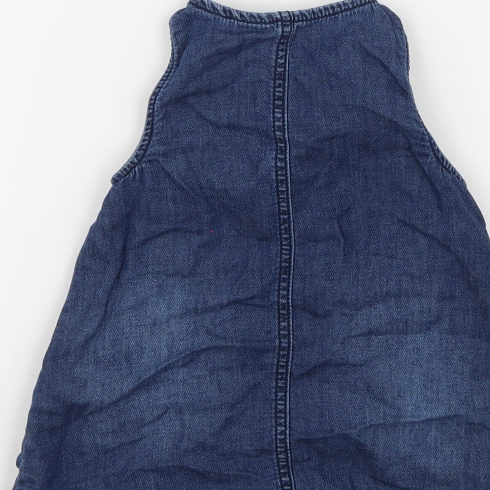 Mini Club Girls Blue   A-Line  Size 9-12 Months