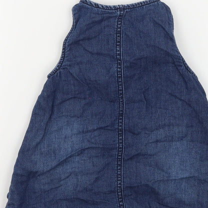 Mini Club Girls Blue   A-Line  Size 9-12 Months