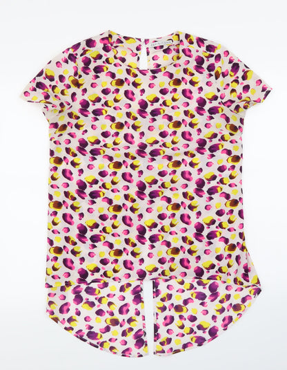 Definitions Womens Purple   Basic Blouse Size 12