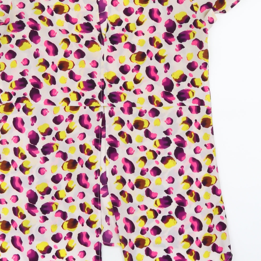 Definitions Womens Purple   Basic Blouse Size 12