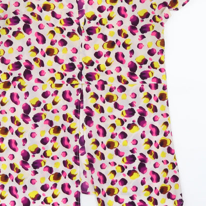 Definitions Womens Purple   Basic Blouse Size 12