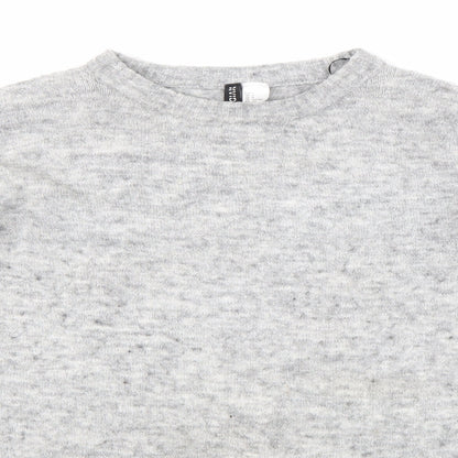 H&M Womens Grey  Knit Pullover Jumper Size S