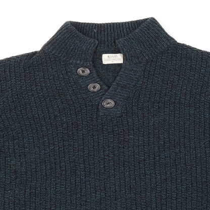 ACW85 Mens Blue  Knit Pullover Jumper Size M