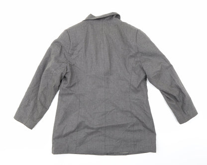 Slimtru Womens Grey   Jacket Blazer Size 14