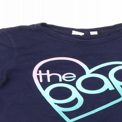 Gap Girls Blue   Pullover Sweatshirt Size 12 Years