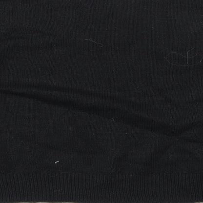H&M Womens Black  Knit Pullover Jumper Size S