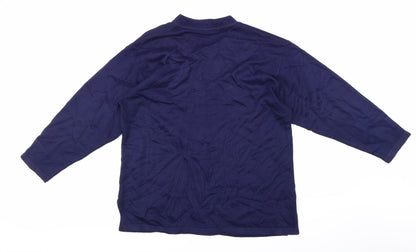Pure & Natural Womens Blue   Cardigan Jumper Size M