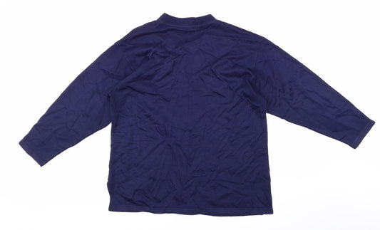 Pure & Natural Womens Blue   Cardigan Jumper Size M