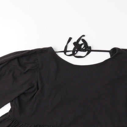 Womens UK Size 8 ASOS Grey Basic T-Shirt