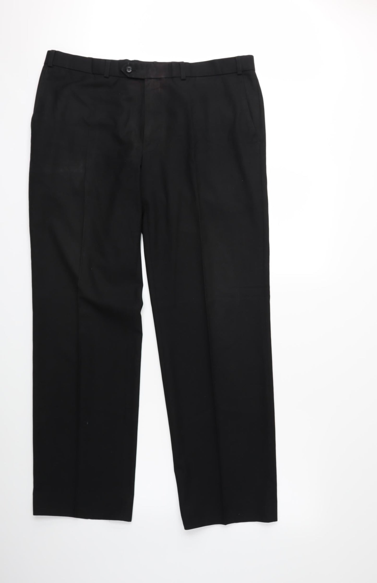 Preworn Mens Black   Trousers  Size 38 in L30 in
