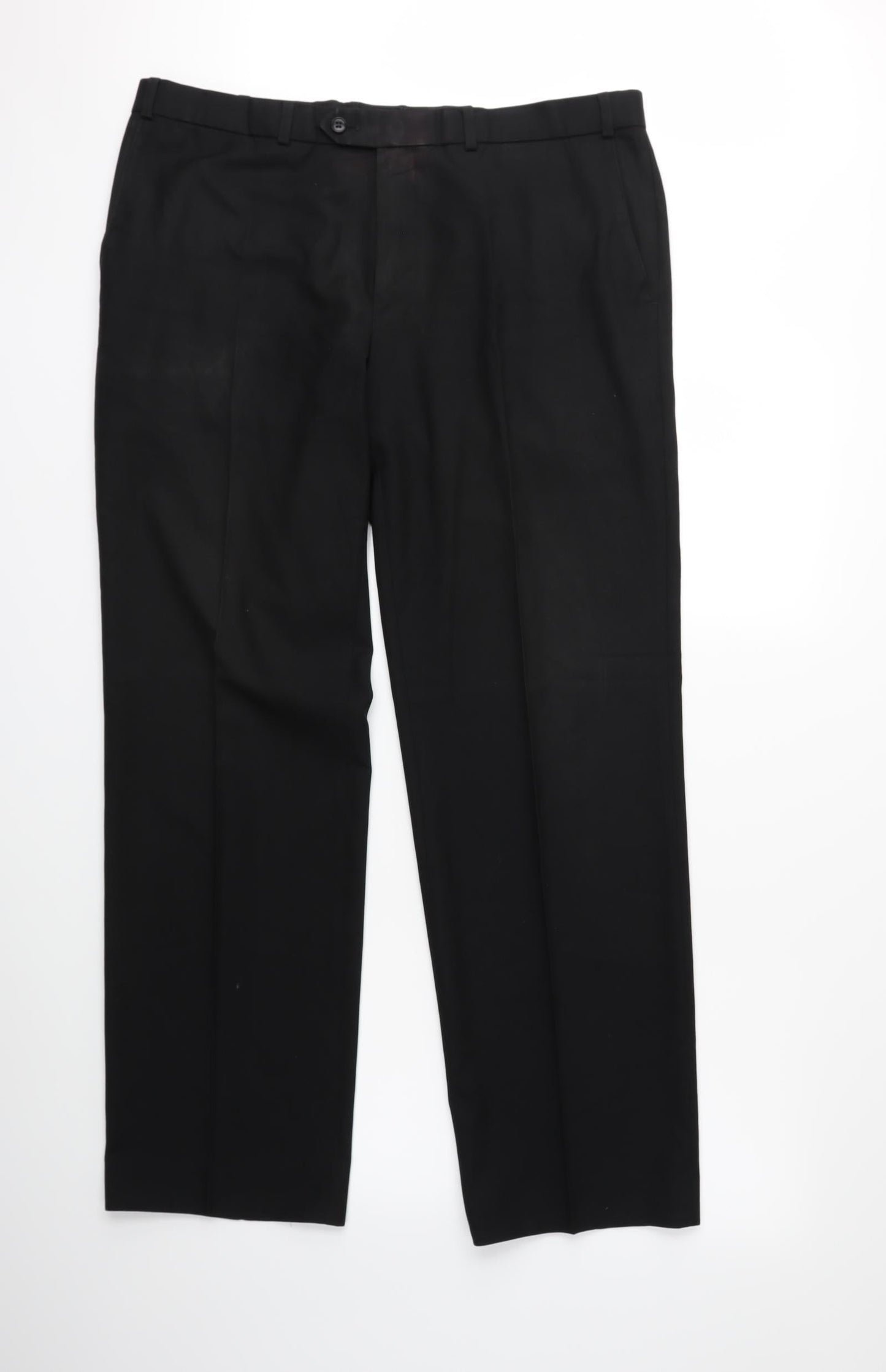 Preworn Mens Black   Trousers  Size 38 in L30 in