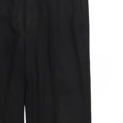 Preworn Mens Black   Trousers  Size 38 in L30 in