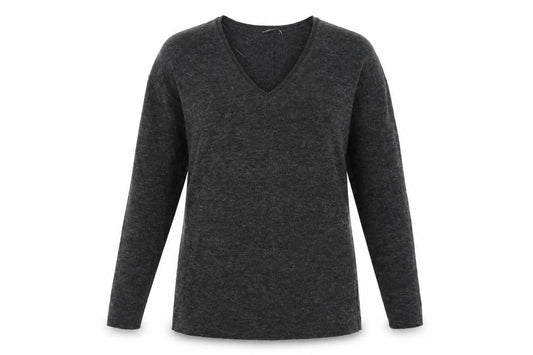 Zara Womens Grey  Knit Pullover Jumper Size S