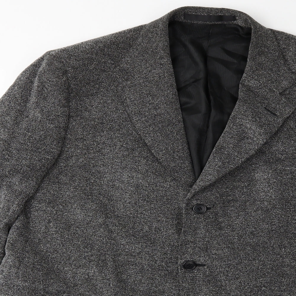 Mens UK Size 44 marks Regular Grey Suit Jacket