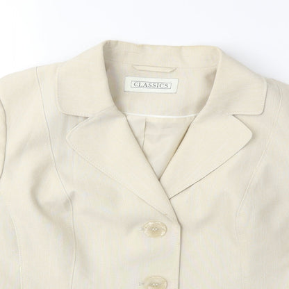 BHS Womens Beige   Jacket  Size 12