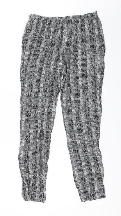 Womens UK Size 38 H&M Regular Fit Jogger Green Trousers