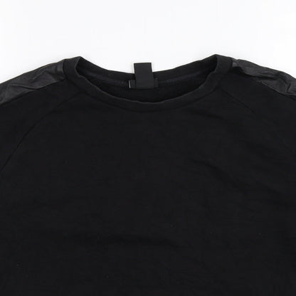 Mens UK Size M H&M Black Pullover Sweatshirt