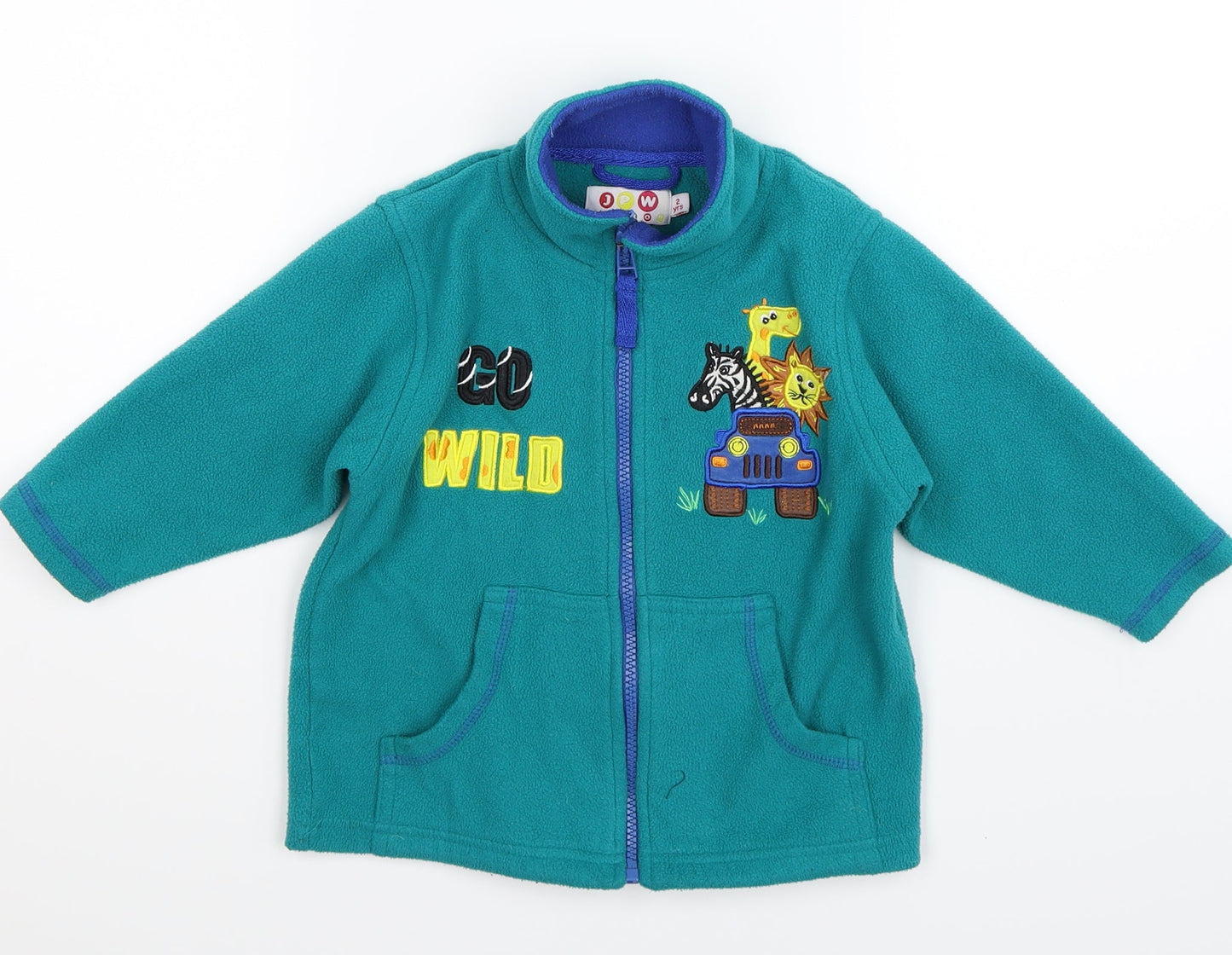 JPW Boys Green  Fleece Jacket  Size 2 Years