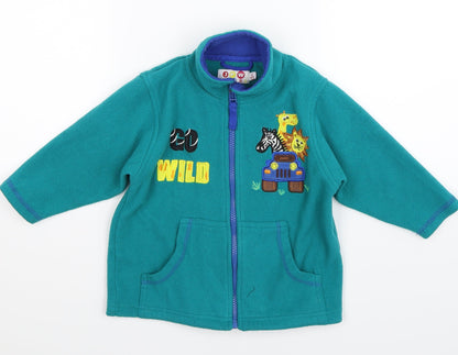 JPW Boys Green  Fleece Jacket  Size 2 Years