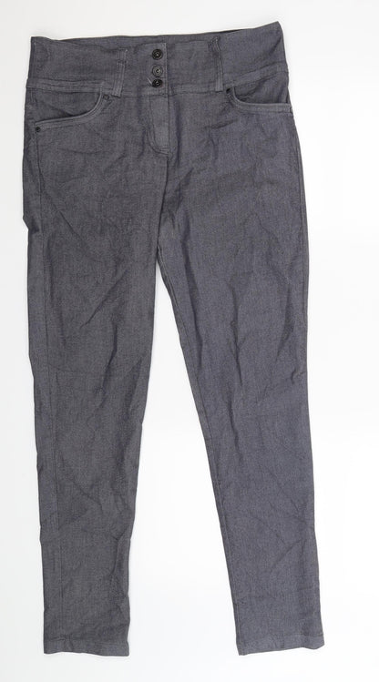 Poco Loco Womens Blue  Denim Skinny Jeans Size 14 L30 in