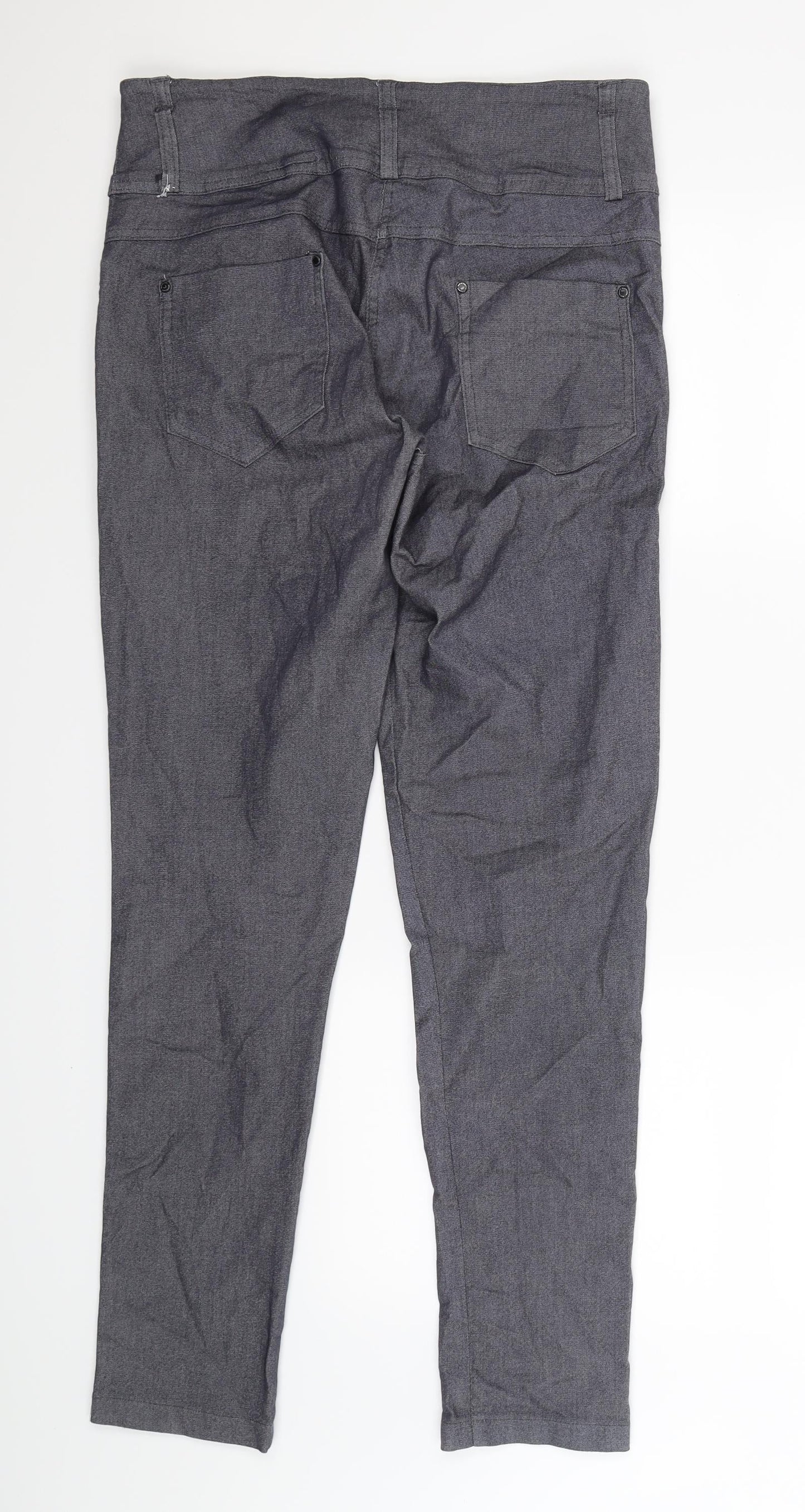 Poco Loco Womens Blue  Denim Skinny Jeans Size 14 L30 in