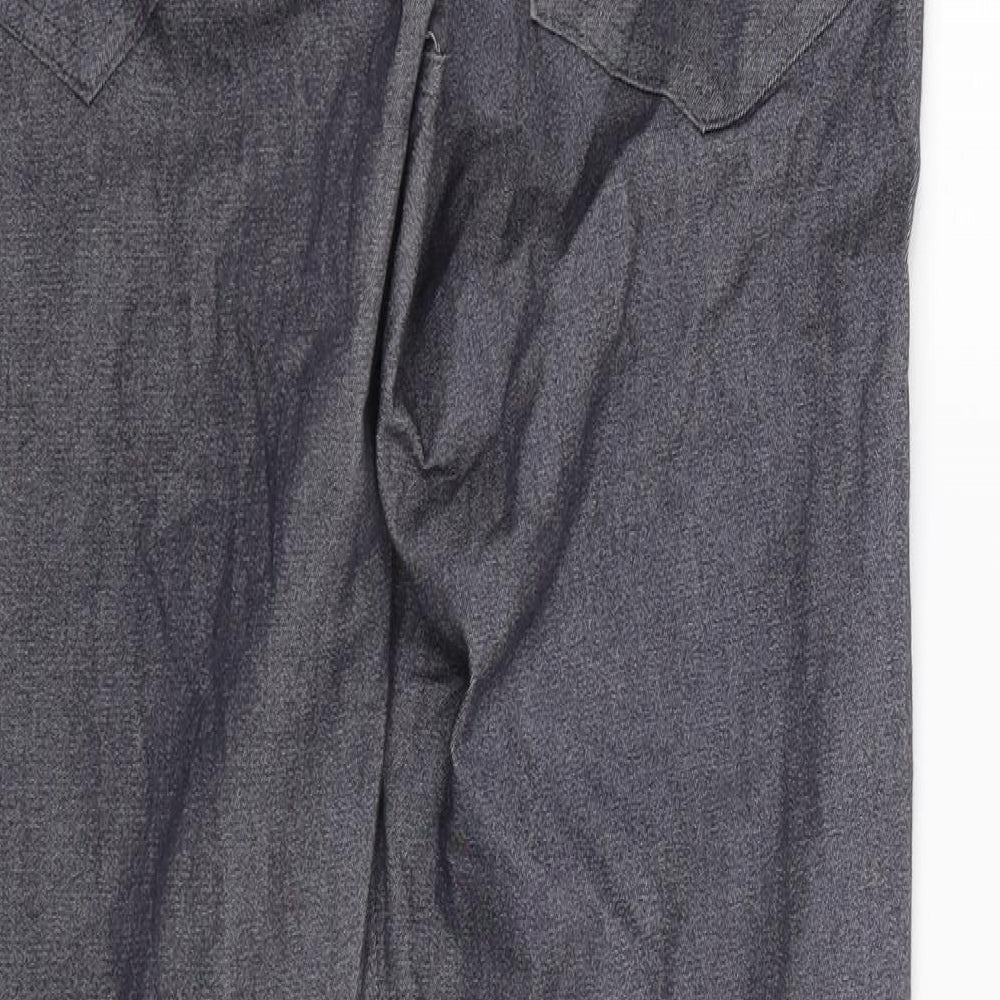 Poco Loco Womens Blue  Denim Skinny Jeans Size 14 L30 in